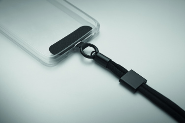 Logo trade mainoslahjat tuotekuva: RPET-puhelinrannenauha